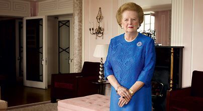 패션잡지 ‘보그’ 7월호에 게재되는 마거릿 대처 전 영국 총리의 사진. 사진 출처 텔레그래프