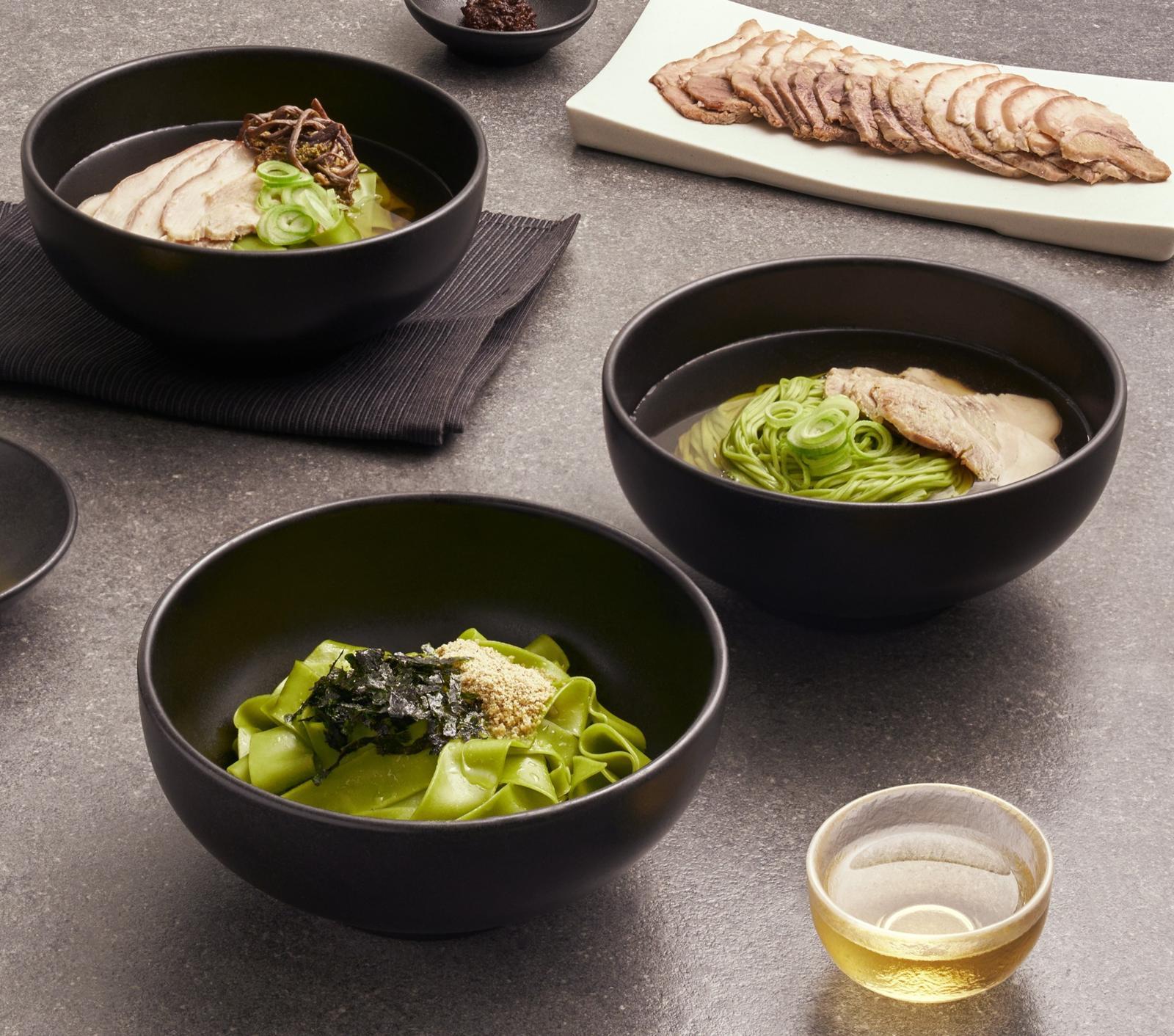 오설록 말차 누들바에서 출시한 말차 대표 메뉴. 오설록 제공