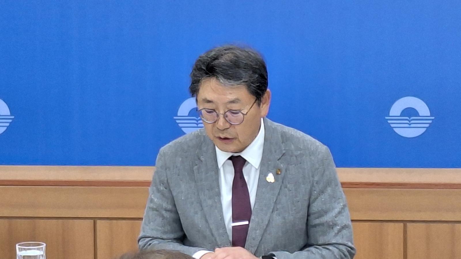 홍태용 김해시장. ⓒ뉴시스