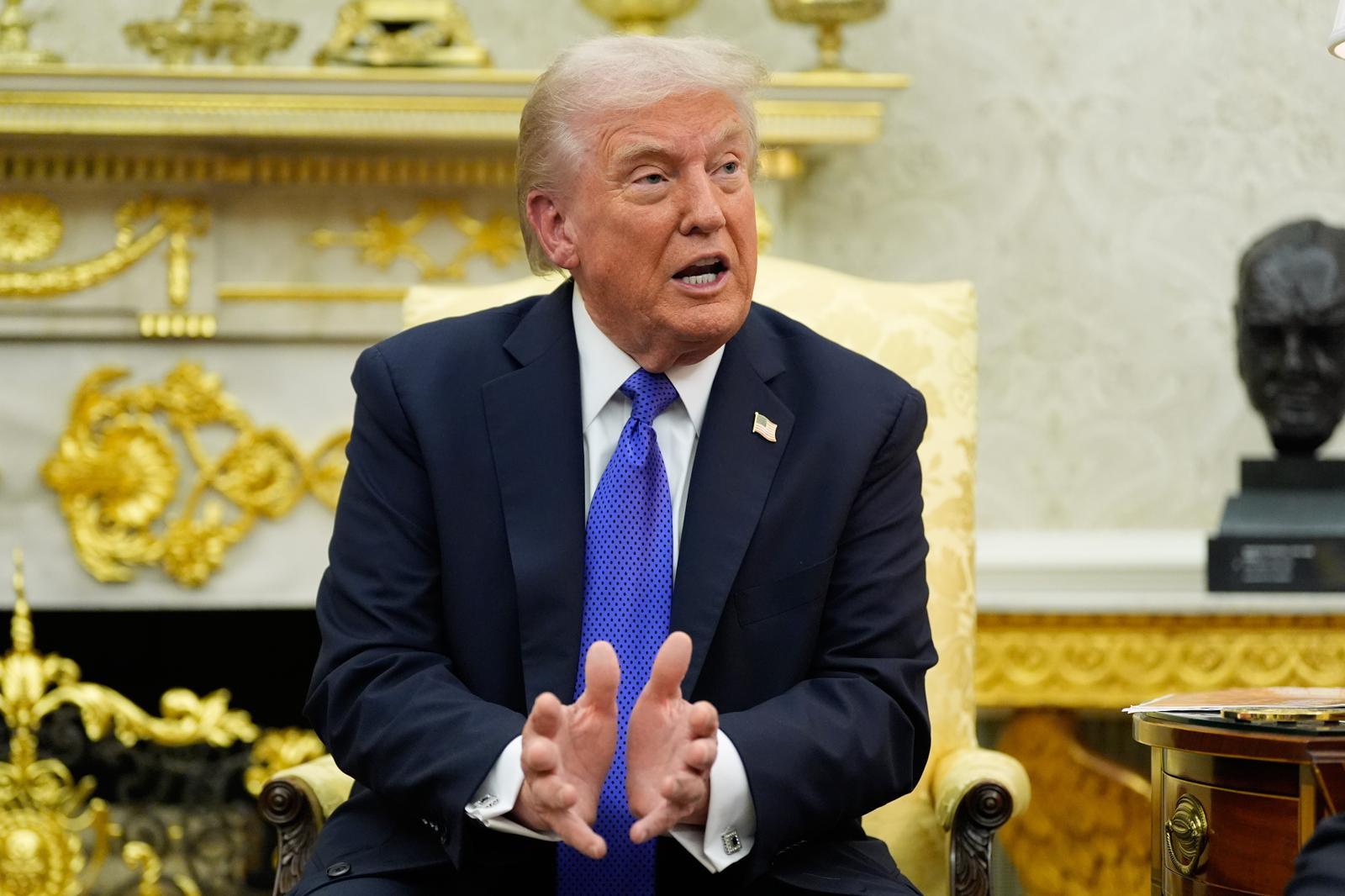 도널드 트럼프 대통령 [AP/뉴시스]