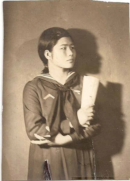 영화에 대한 꿈을 키웠던 경북여고 재학 당시 박남옥.