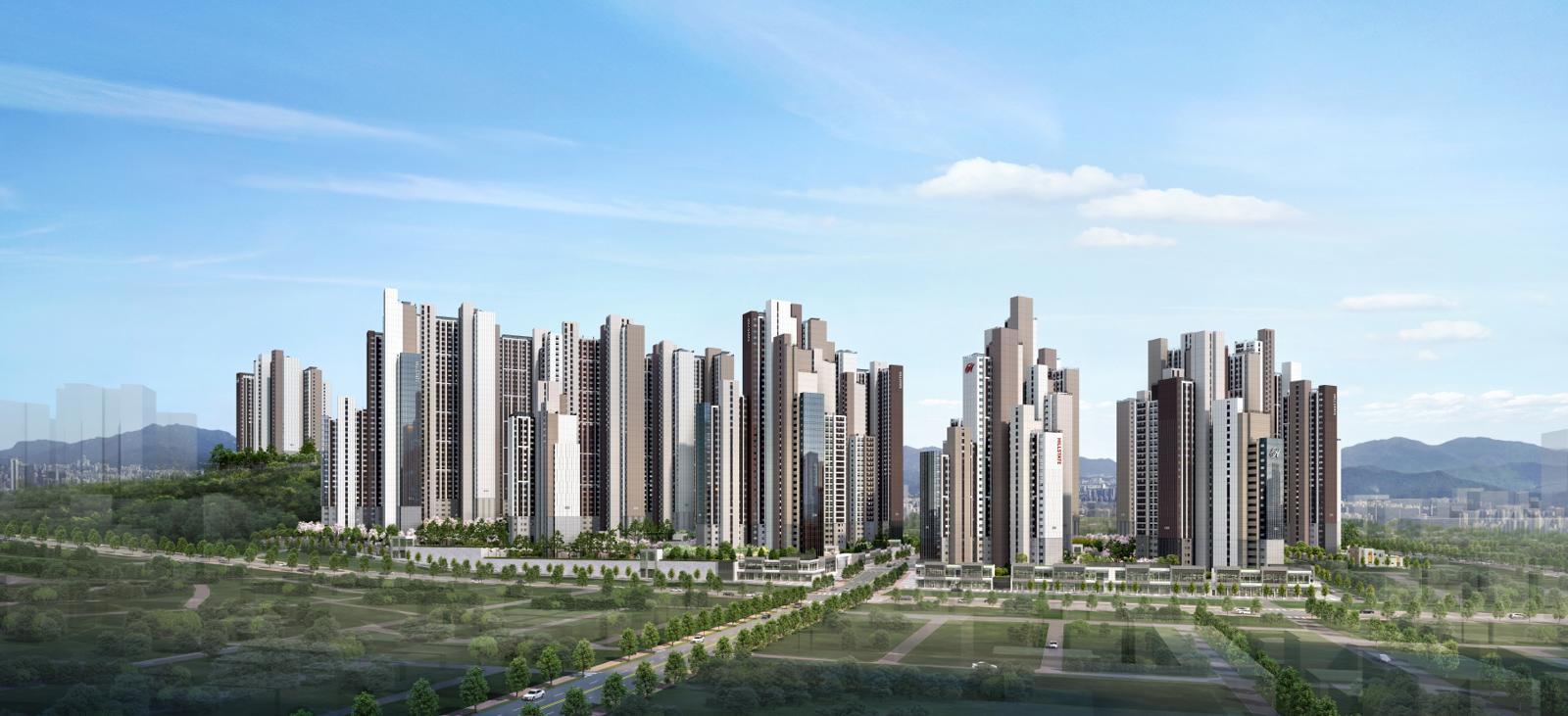 힐스테이트 광명11(가칭) 투시도