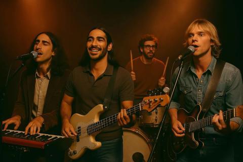 AI 록밴드 ‘벨벳 선다운’ 사진 출처 벨벳 선다운 인스타그램