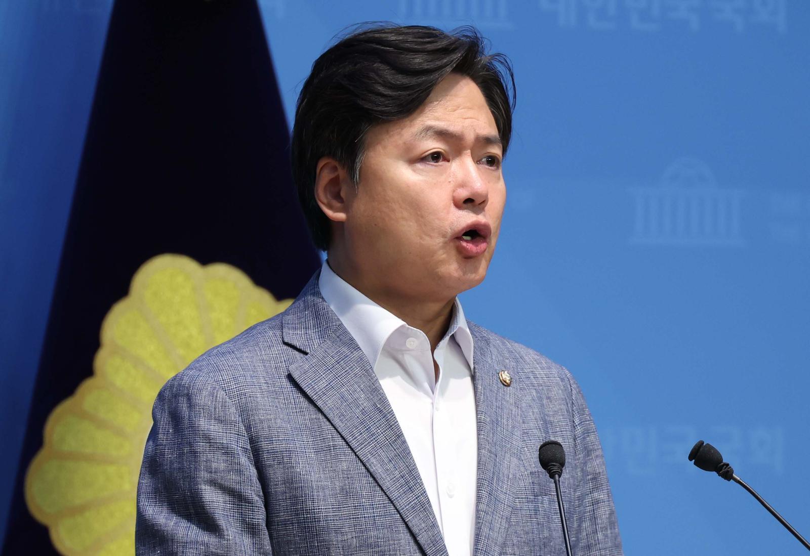 김현정 더불어민주당 원내대변인이 7일 오전 서울 여의도 국회 소통관에서 관봉권 띠지 분실 의혹 관련 브리핑을 하고 있다. 2025.09.07. [서울=뉴시스]