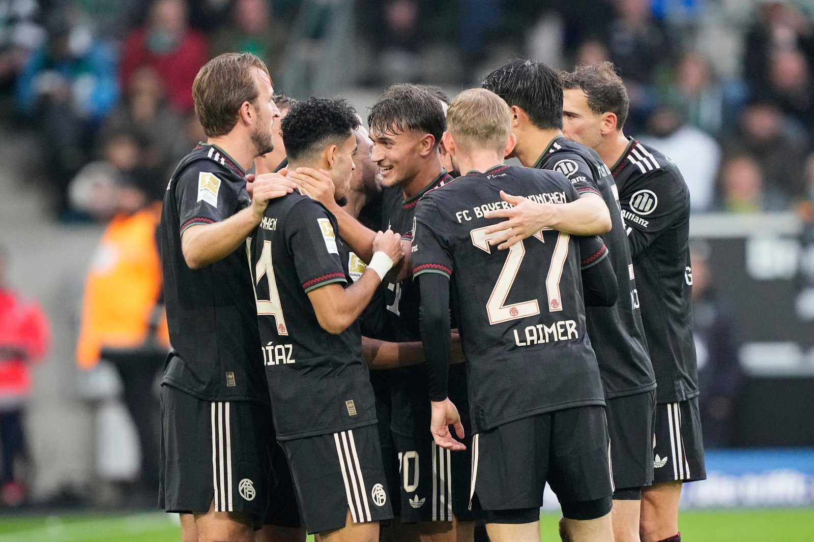 독일 프로축구 분데스리가 바이에른 뮌헨. 2025.10.25 묀헨글라트바흐=AP 뉴시스