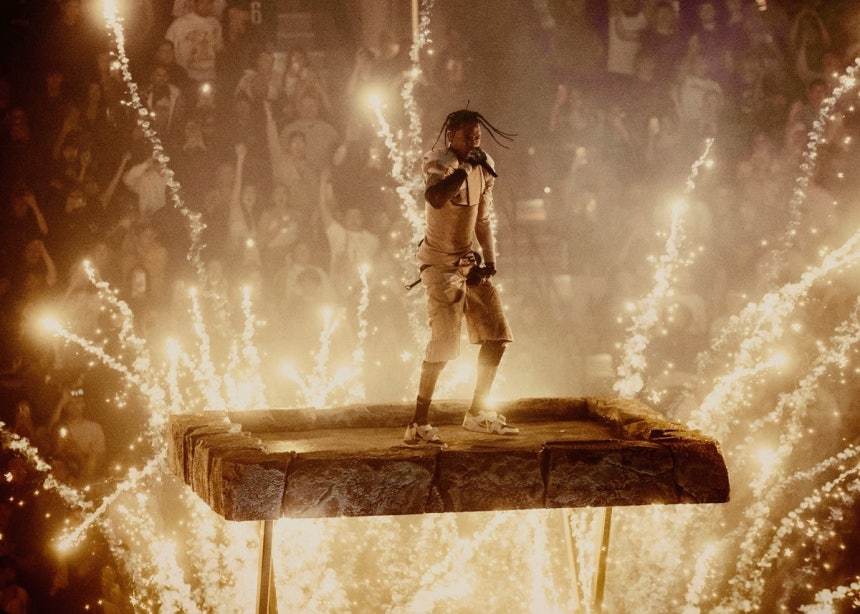 미국 힙합 스타 트래비스 스콧. 라이브네이션 코리아 제공