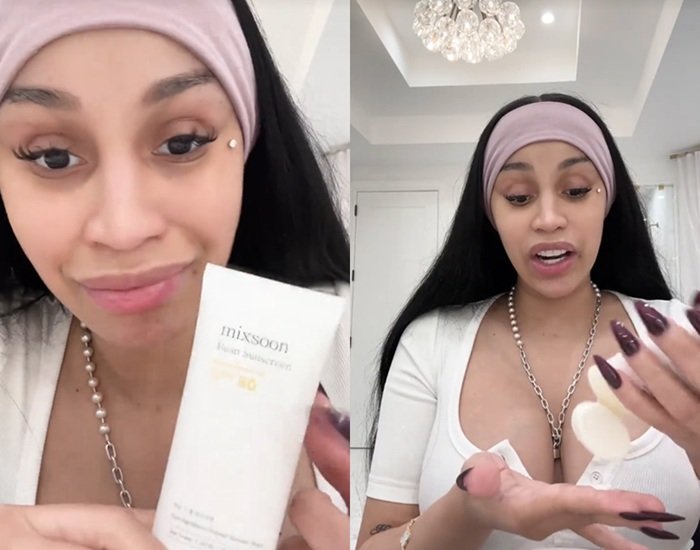 이미지 출처= 카디비 공식 틱톡 @iamcardib