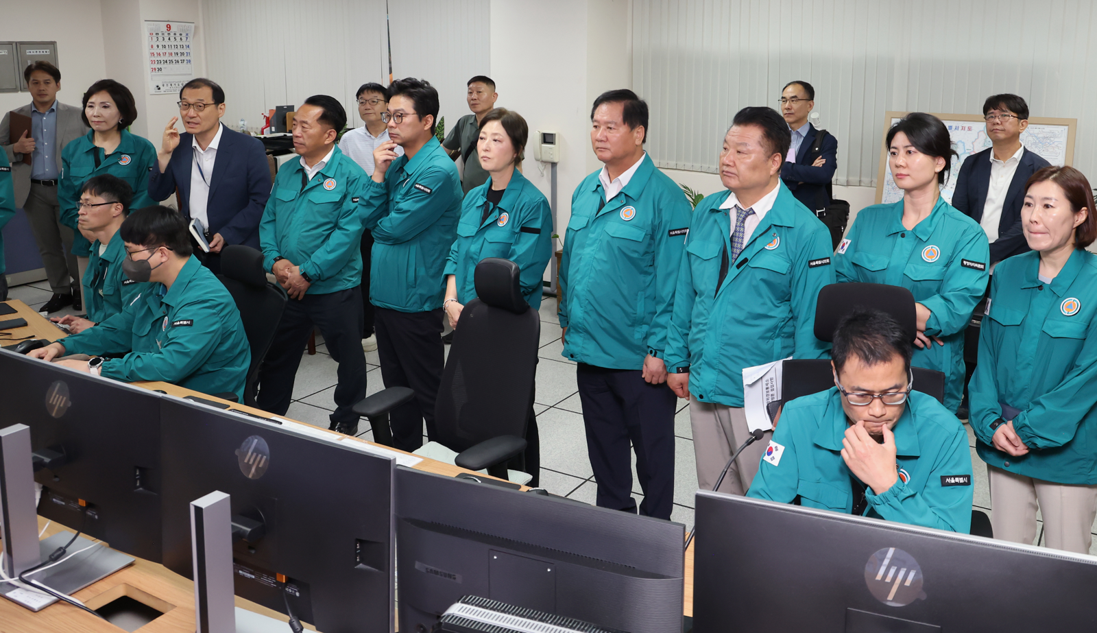 제326회 임시회 중 민방위경보통제소.