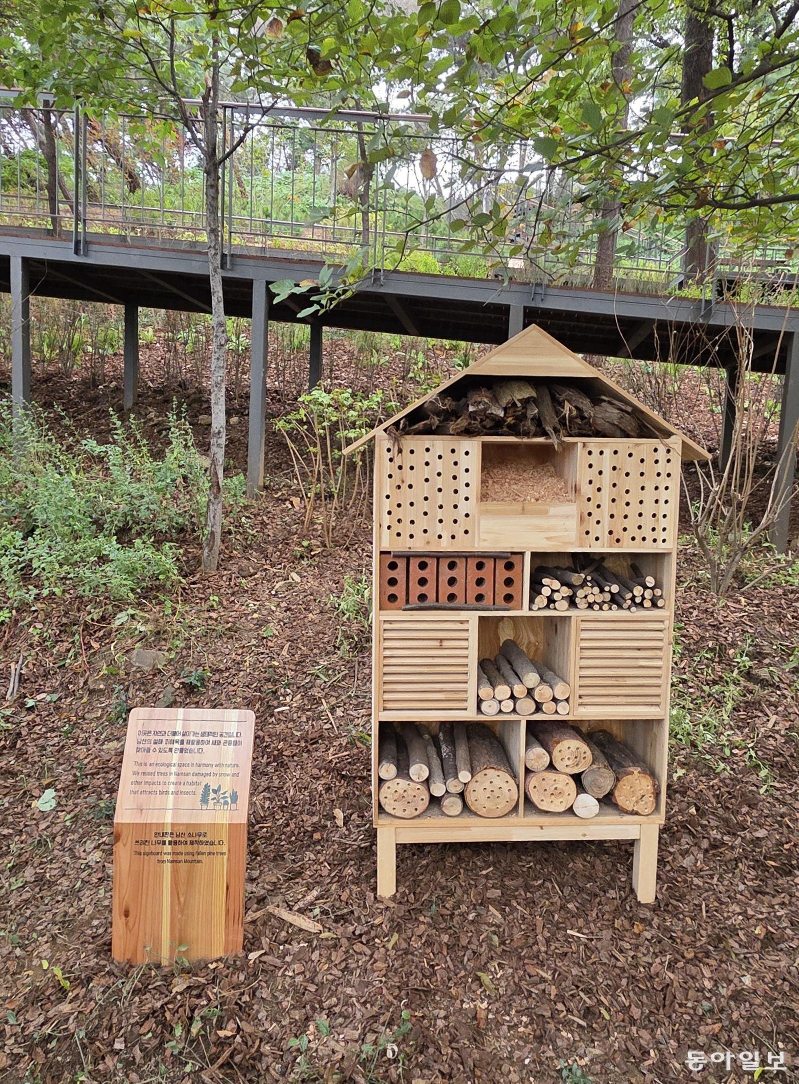 곤충 호텔. 김선미 기자 kimsunmi@donga.com