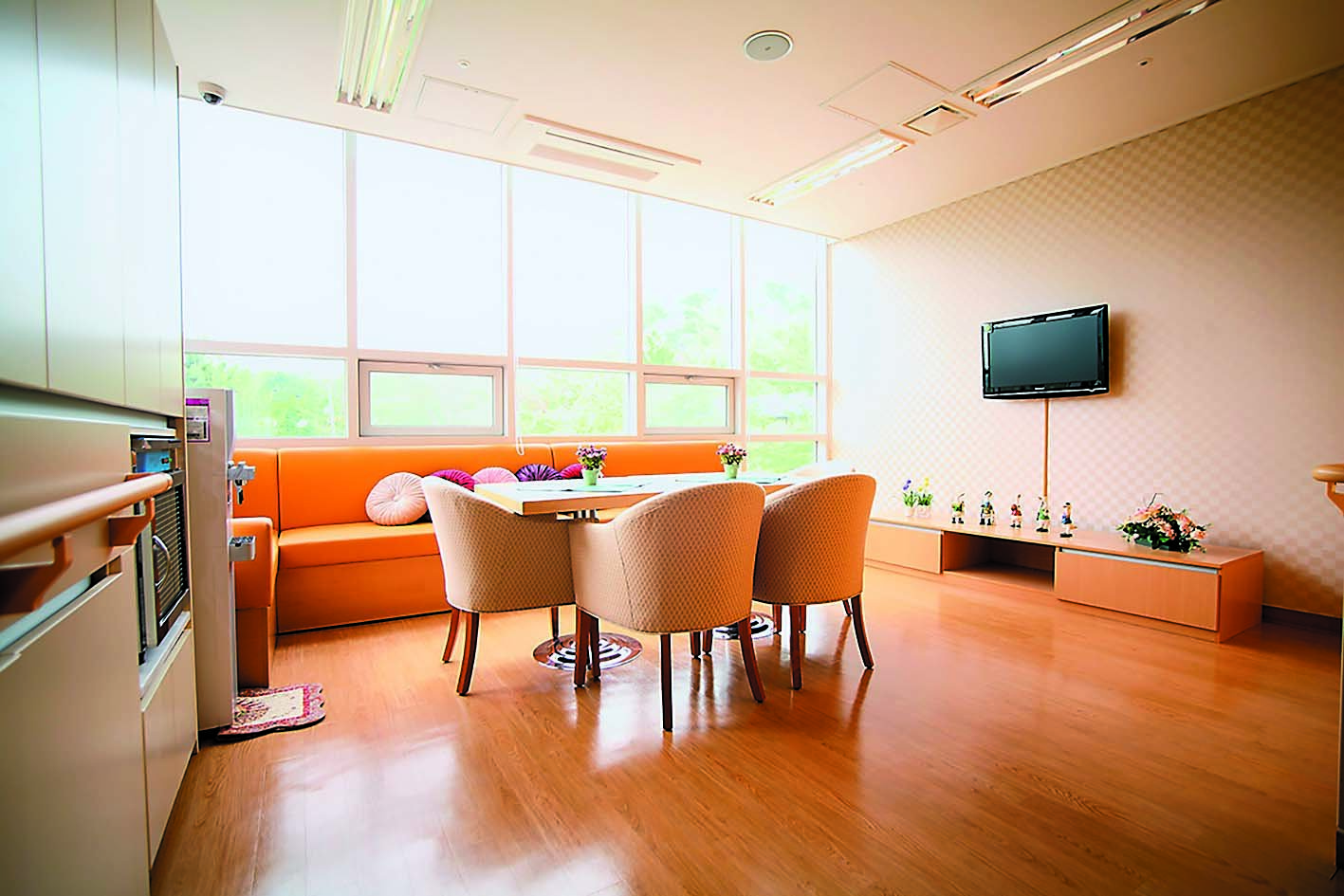 생활 공간 내 공용 공간.