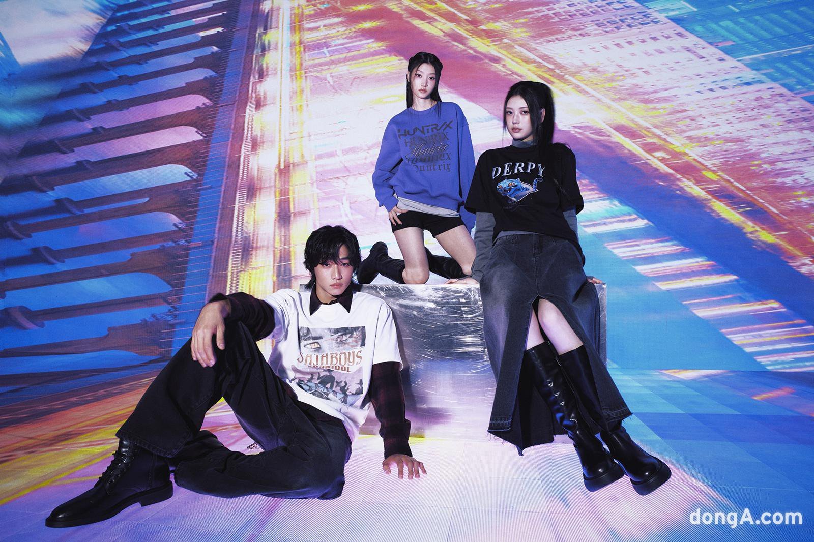 에잇세컨즈 X 케이팝 데몬 헌터스 협업 상품. 삼성물산 제공