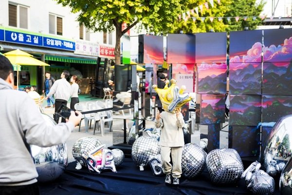 루미다, ‘이순신 축제’서 선보인 키네틱 미디어 ‘디지털미디어테크쇼’서도 공개