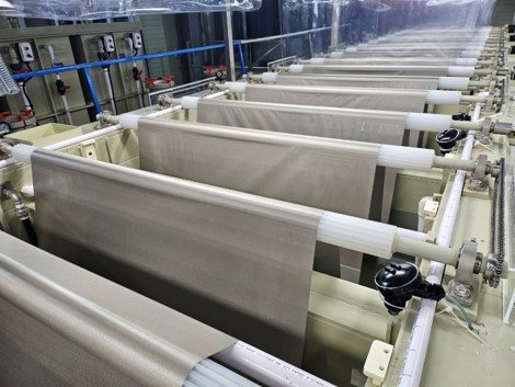 일반 FABRIC 생산 중인 법인 공장 현장. 아진일렉트론 제공