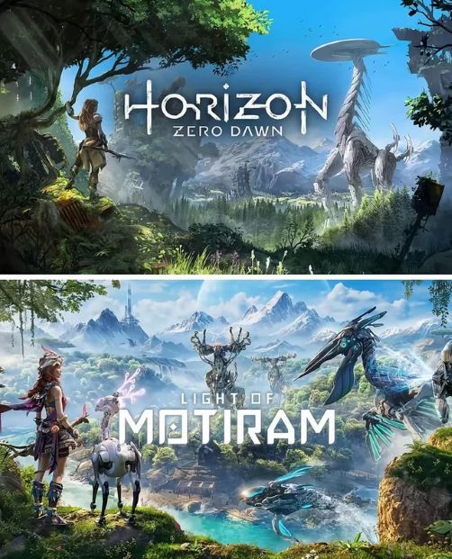 (소니 ‘호라이즌’과 텐센트 ‘모티람’ 비교 / 출처: 각 공식 홈페이지 캡처)