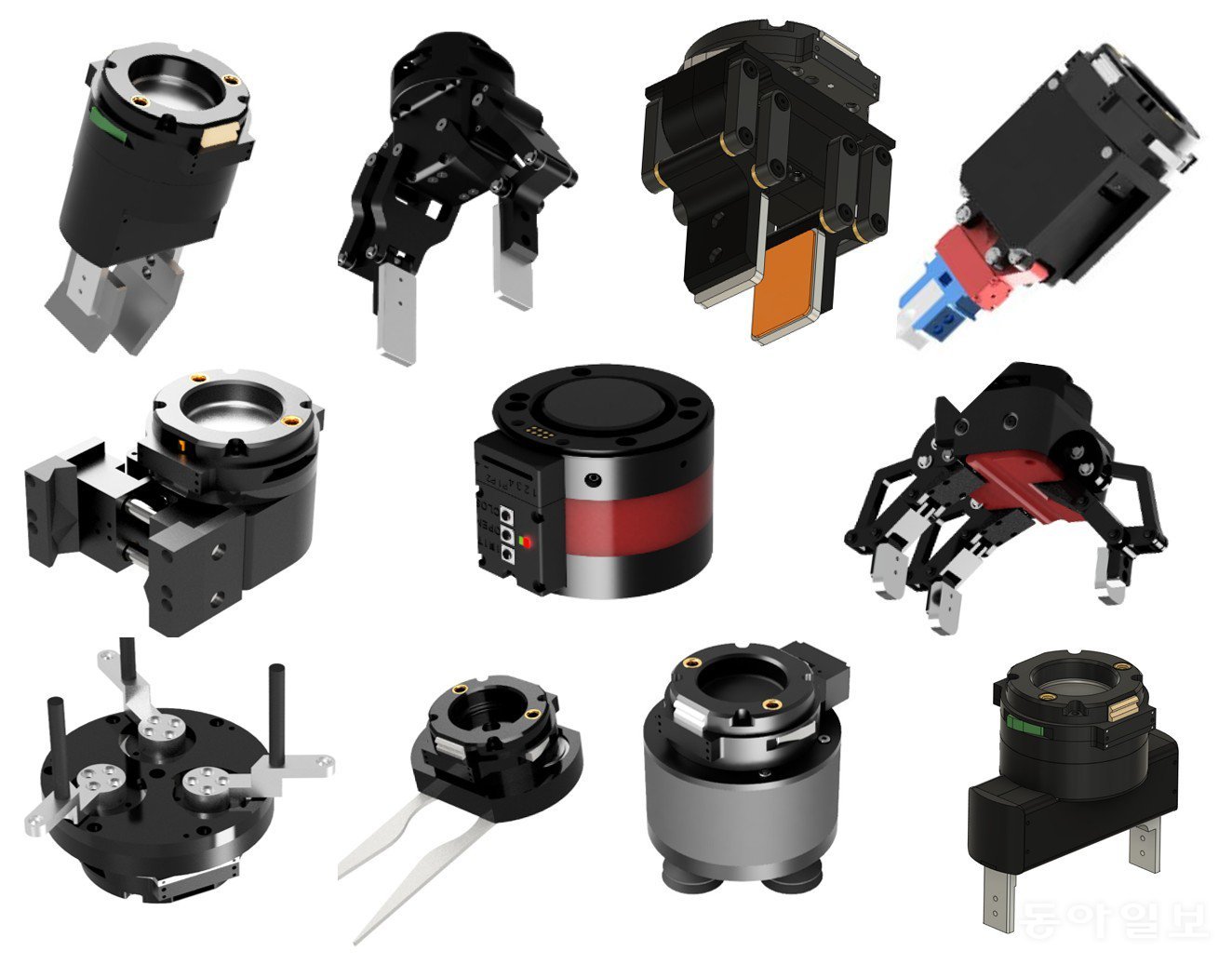 코라스로보틱스가 개발한 ‘그리퍼’ 라인업. 코라스로보틱스 제공