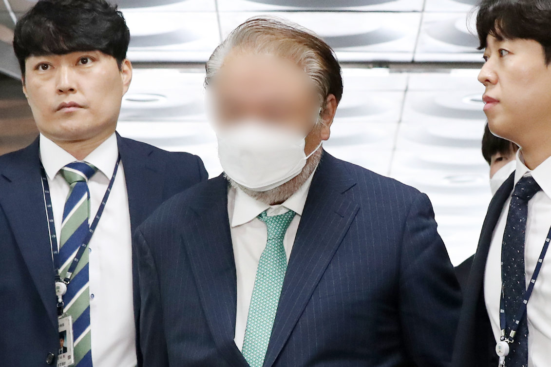 ‘백현동 개발 특혜 의혹’ 사건의 핵심 인물 중 한 명인 정바울 아시아디벨로퍼 대표. 2023.6.9/뉴스1