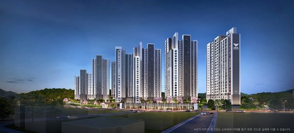 청주 롯데캐슬 시그니처 투시도