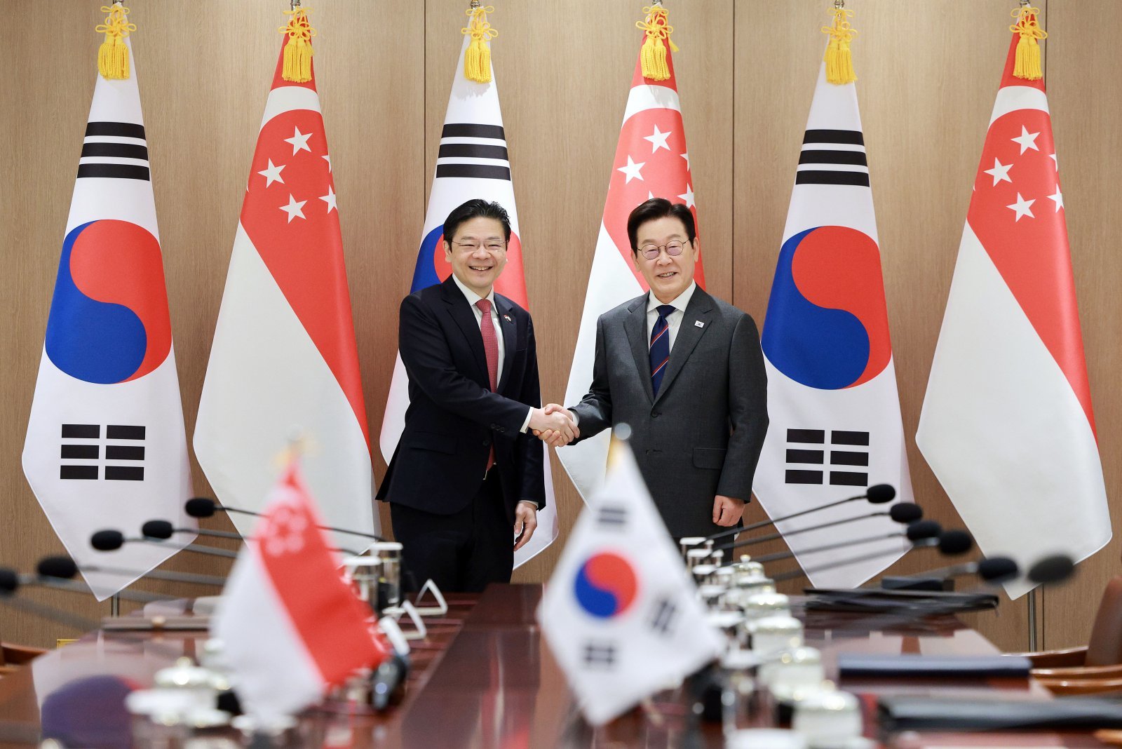 한-싱가포르, 전략적 동반자 관계 수립…제주도산 쇠고기 수출키로