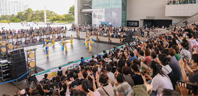 지난 6월 국립중앙박물관에서 박물관 문화향연 행사가 진행되는 모습. 국립중앙박물관 제공