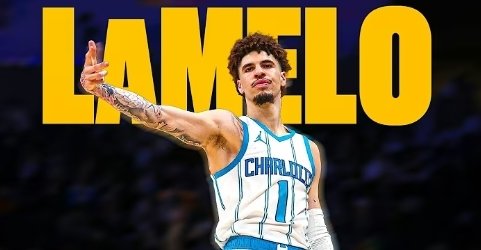 NBA 샬럿 호네츠의 포인트 가드 라멜로 볼. 유튜브