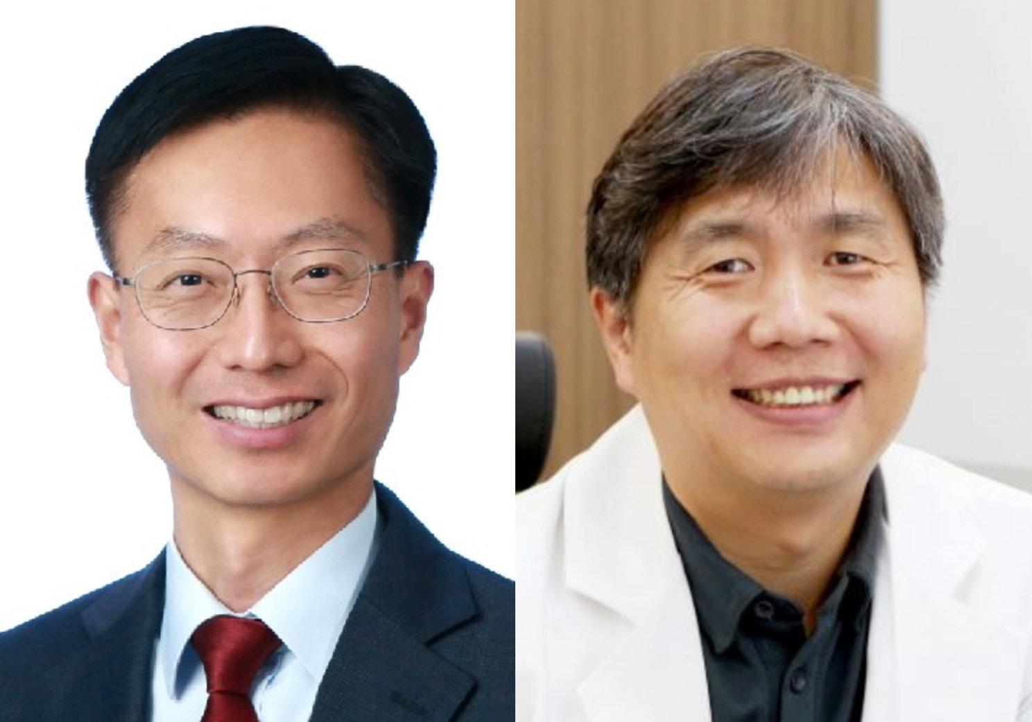 지식재산처장 김용선(왼쪽), 고용노동부 산업안전본부장 류현철