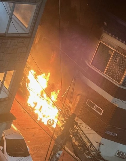 화재 현장. (경기도소방재난본부 제공) 2025.11.4