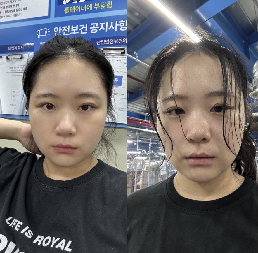 쿠팡 새벽 창고 아르바이트를 하고 있다며 근황을 전한 박 전 위원장. (출처=인스타그램 @parkjihyun_official_ 캡처)