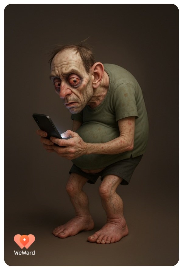 “움직이지 않으면 이렇게 된다”…AI가 예측한 2050년 인류 모습