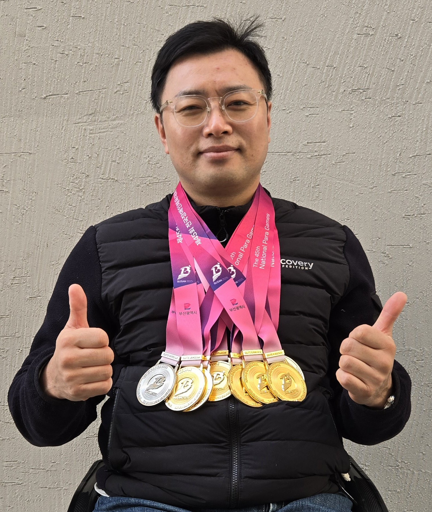 사격 6관왕 김정남, 전국장애인체전 MVP