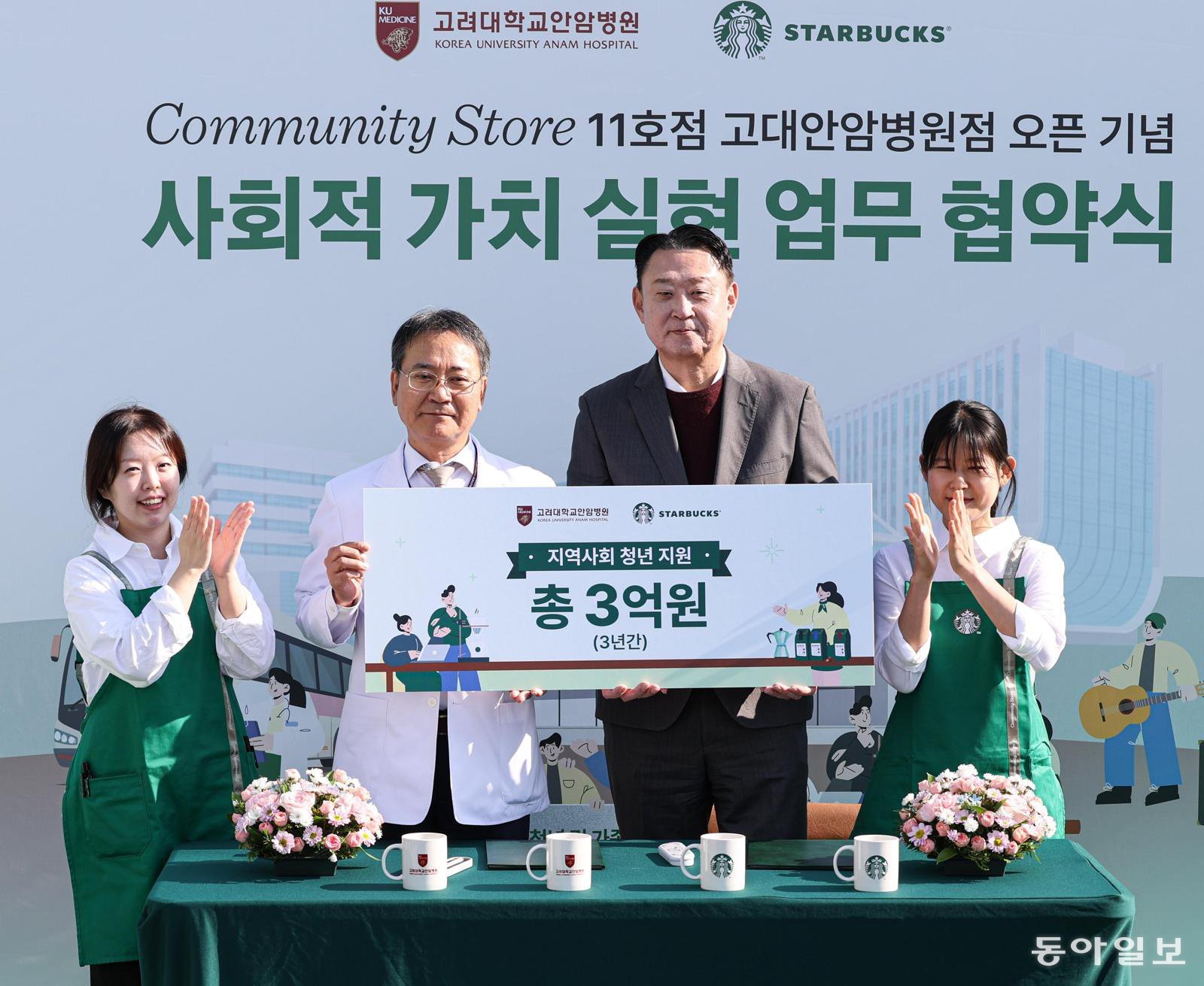 스타벅스, 고대안암병원점 오픈