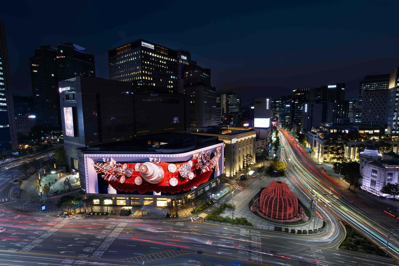 신세계스퀘어 크리스마스 영상