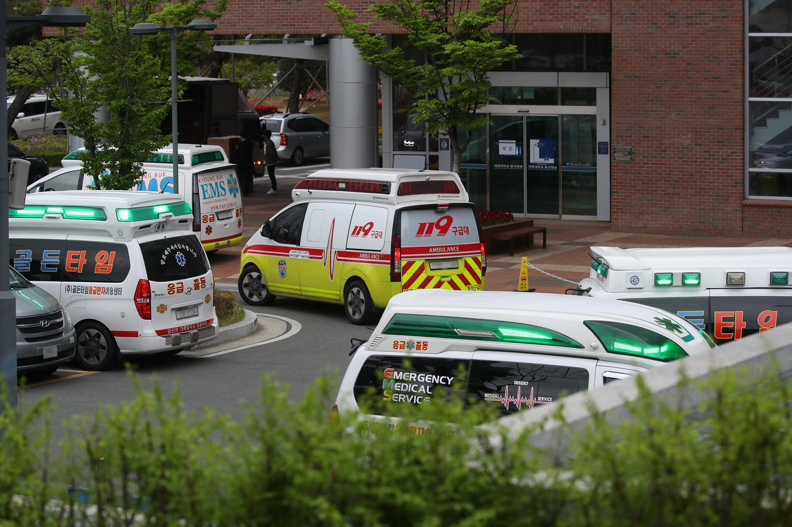 한 대학병원 응급실 입구. 뉴스1