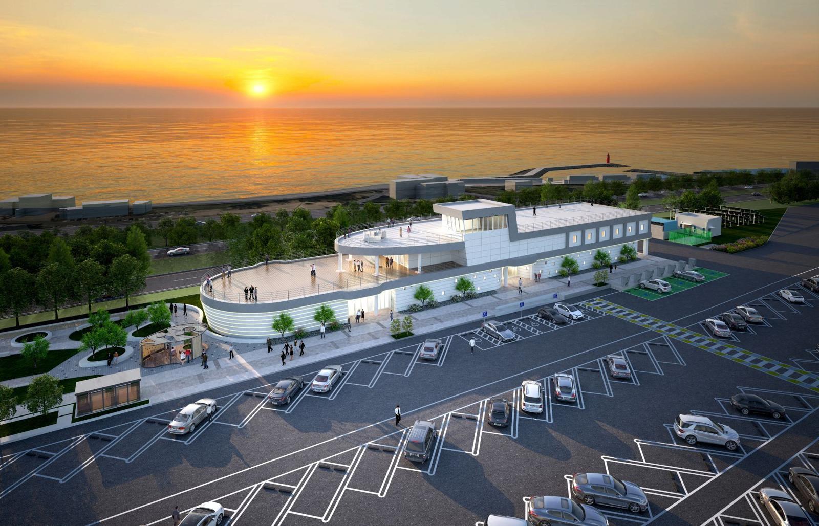 동해고속도로 포항휴게소 조감도. 국토교통부 제공