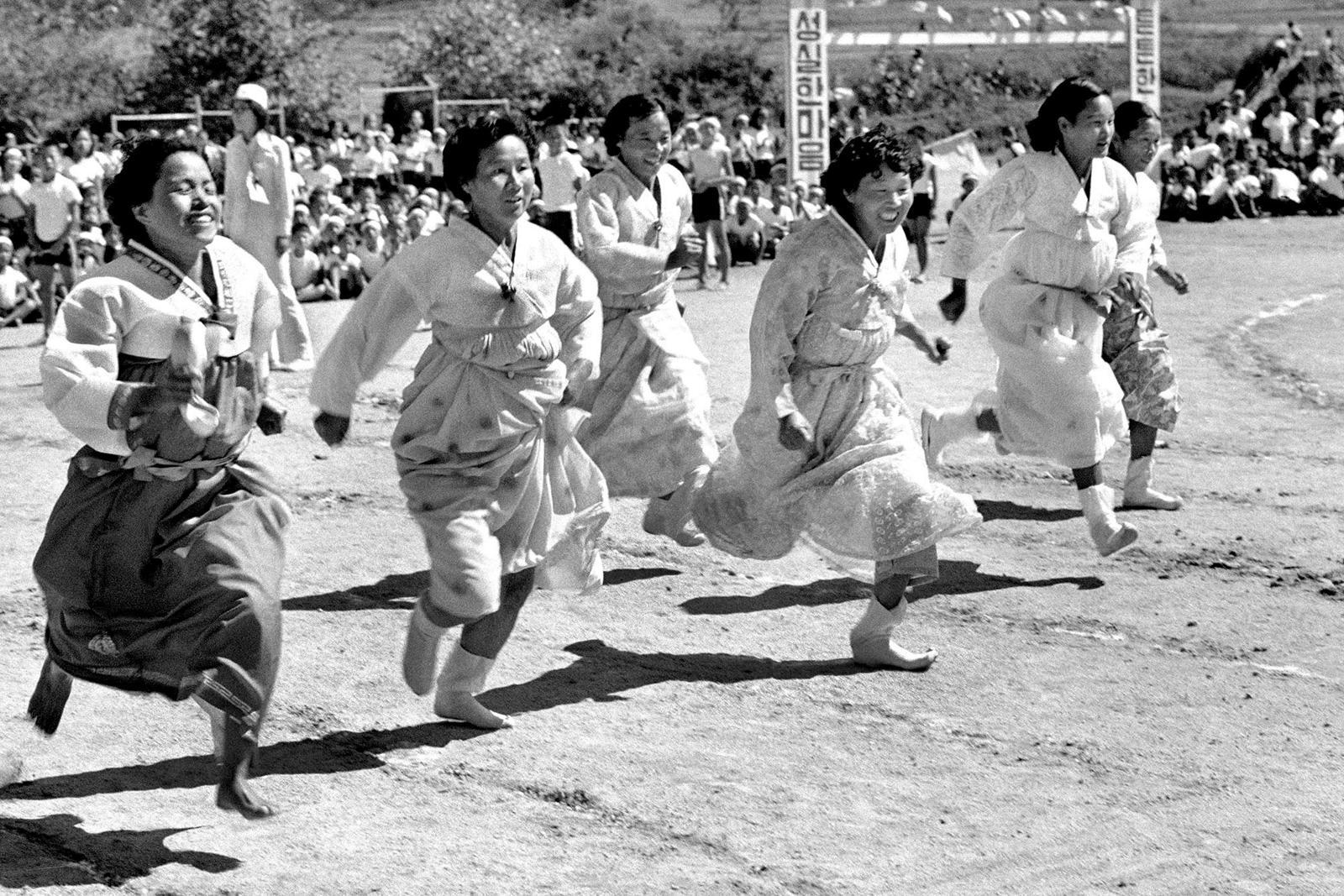 가을- 운동회 , 전북 고창 1976년