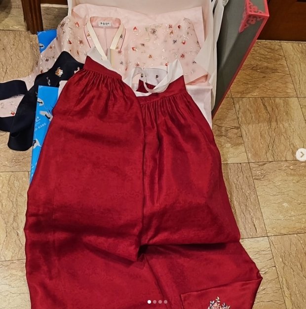 노소영 아트센터 나비 관장이 이혼 후 첫 심경을 전했다. 결혼식 당시 입던 한복. 출처=인스타그램