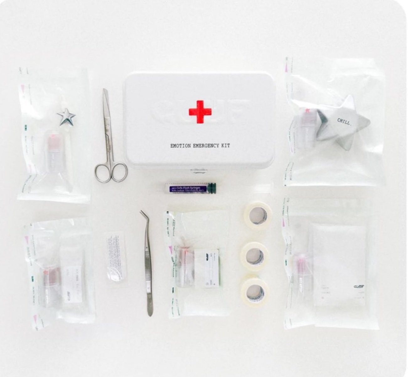 논란이 된 글맆이 제공한 PR키트(감정 응급처방 세트)