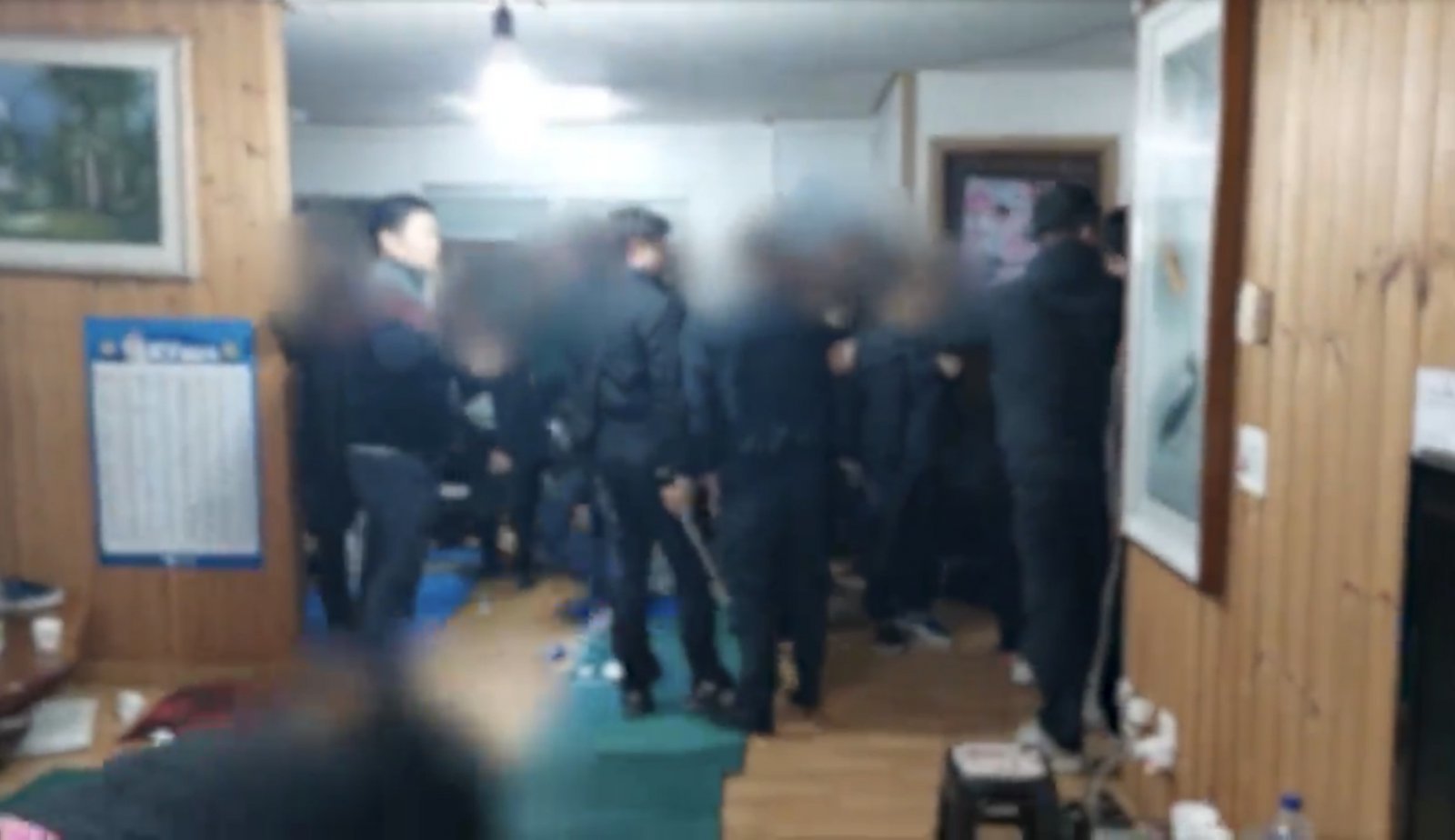 검거 현장. 경기북부경찰청 제공.