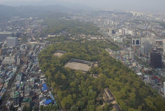 종묘 항공사진