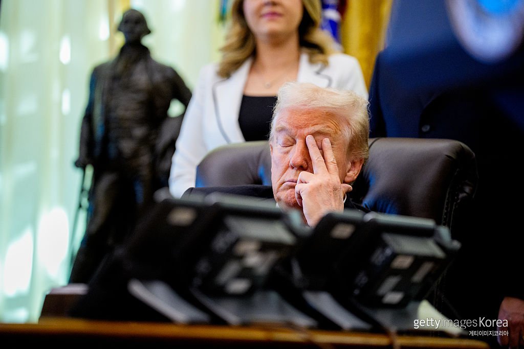 트럼프 대통령. 게티이미지