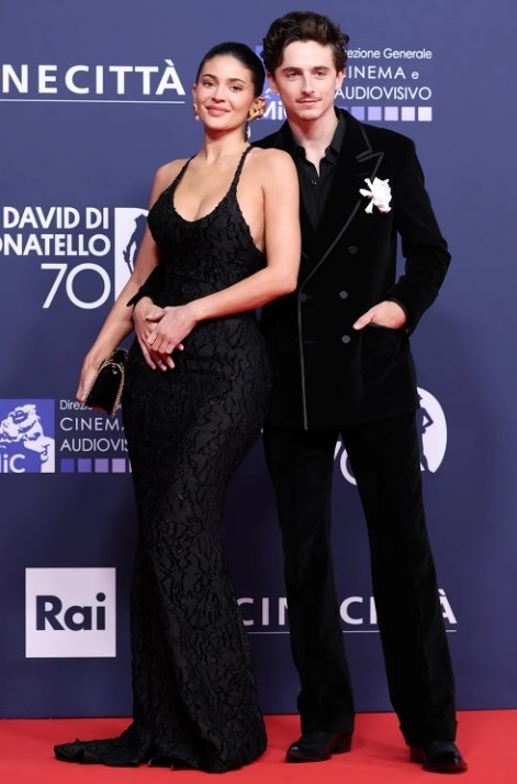 티모시 샬라메와 연인 카일리 제너. 출처=피플