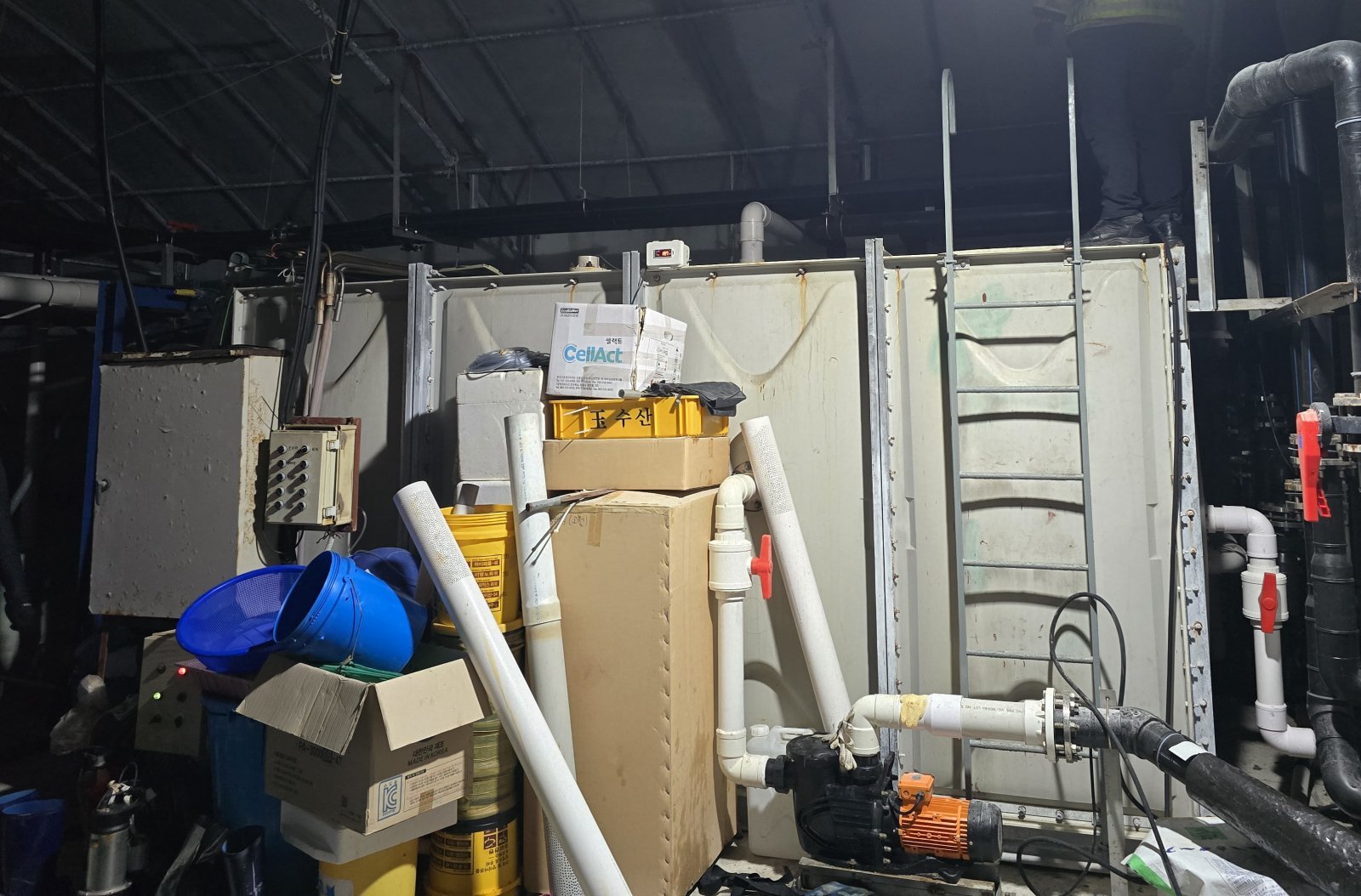 사고 현장. 경남소방본부 제공.