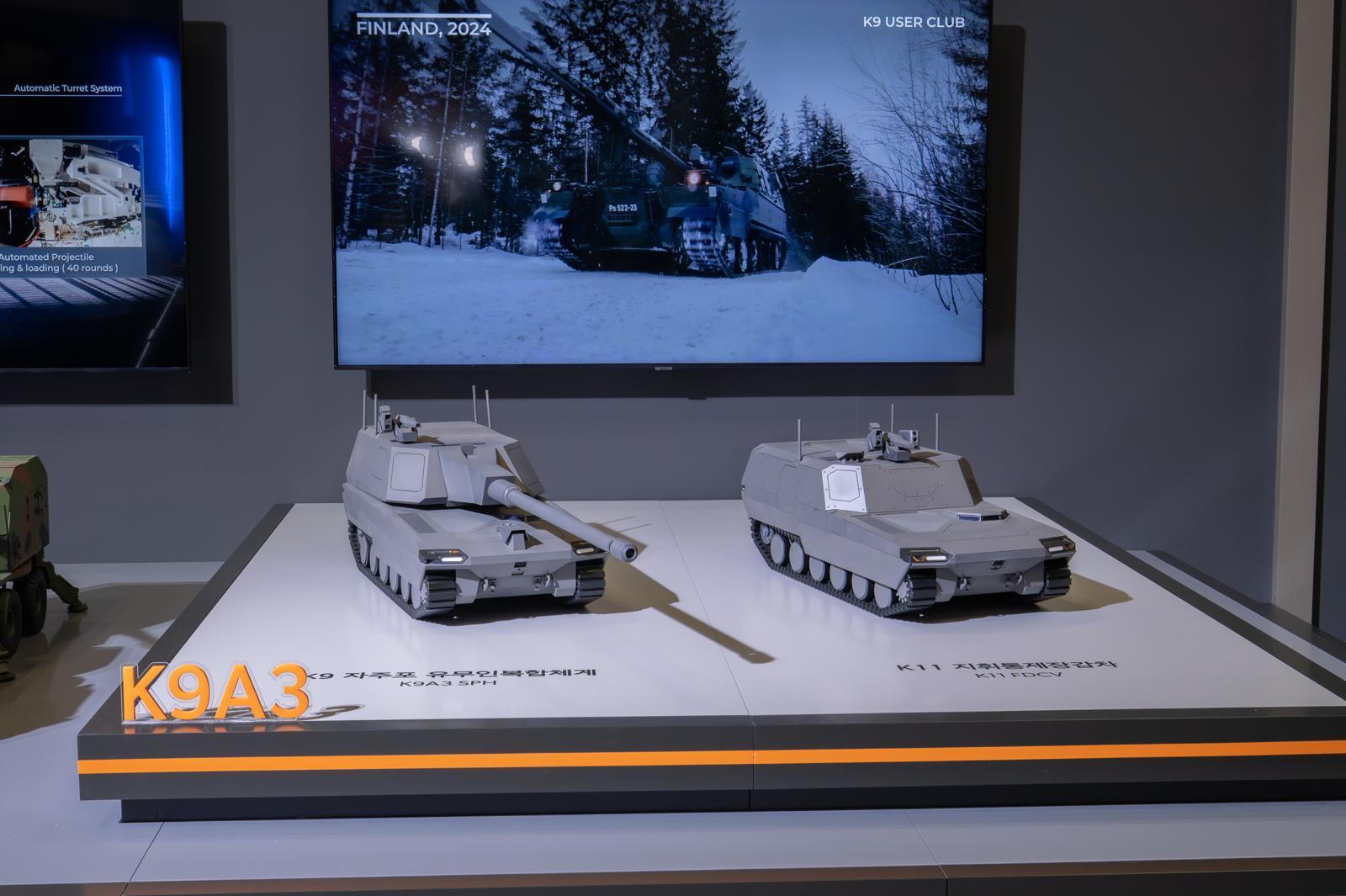 완전 무인화 자주포로 개발 중인 K9A3. 한화에어로스페이스 제공