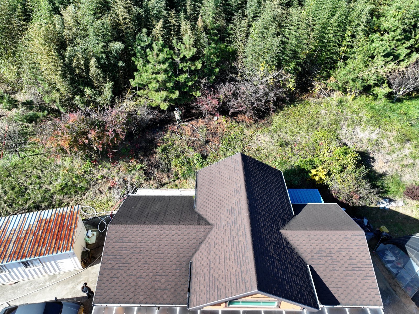 태안 소원면 화재 현장. 태안소방서 제공