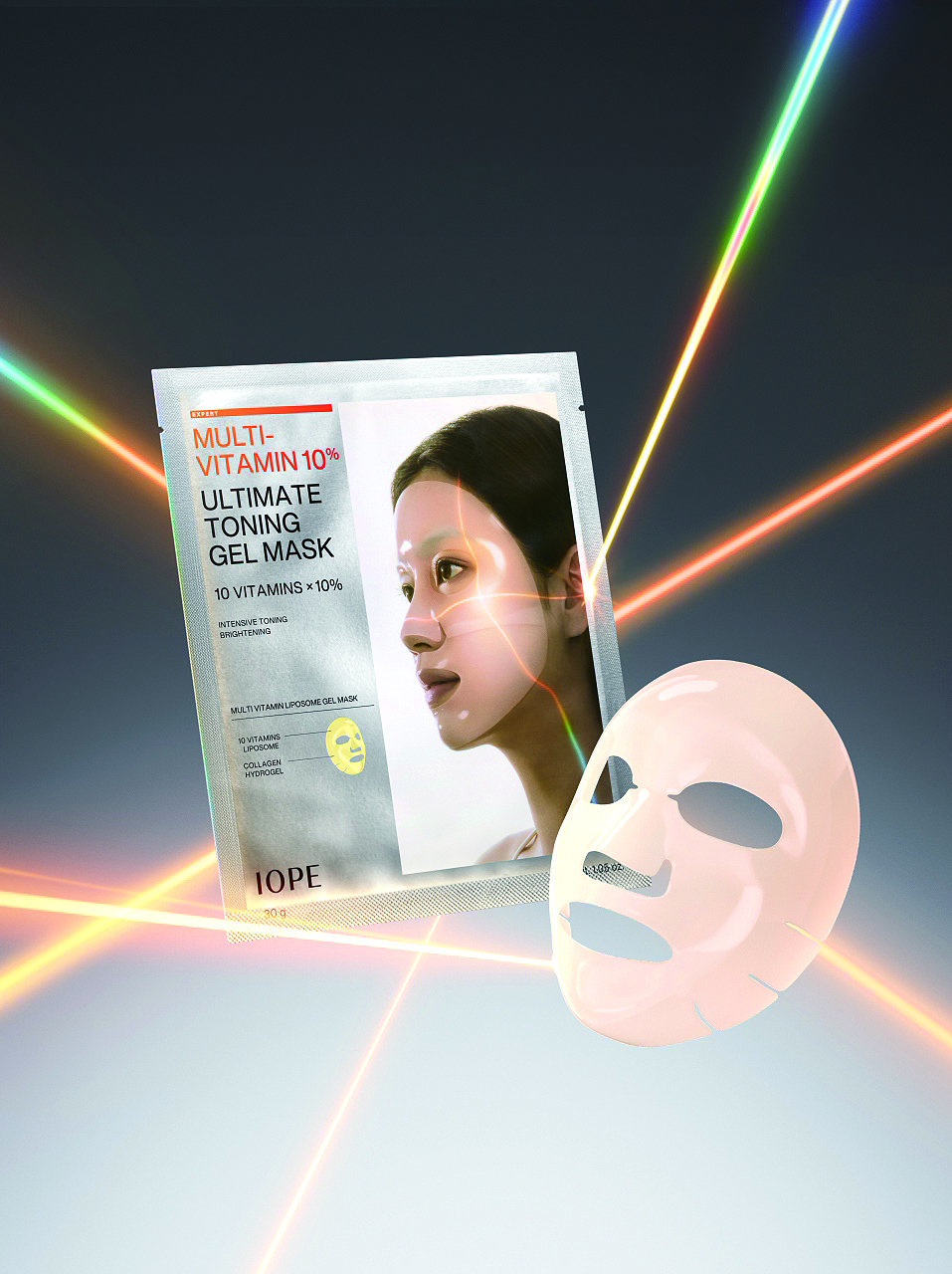 아이오페 ‘멀티 비타민 10% 얼티밋 토닝 겔 마스크’. 아모레퍼시픽 제공