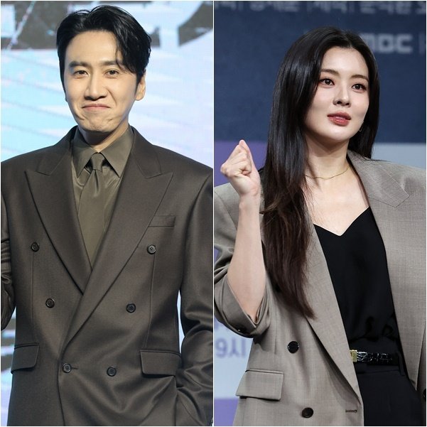 이광수(왼쪽)와 이선빈. 뉴스1 DB