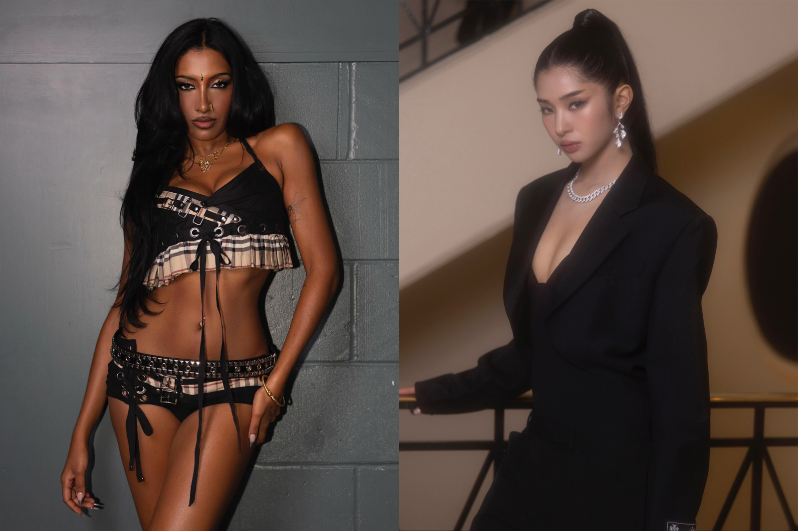 왼쪽부터 캣츠아이의 멤버 라라와 소피아. (출처=인스타그램 @lararajj @sophia_laforteza)