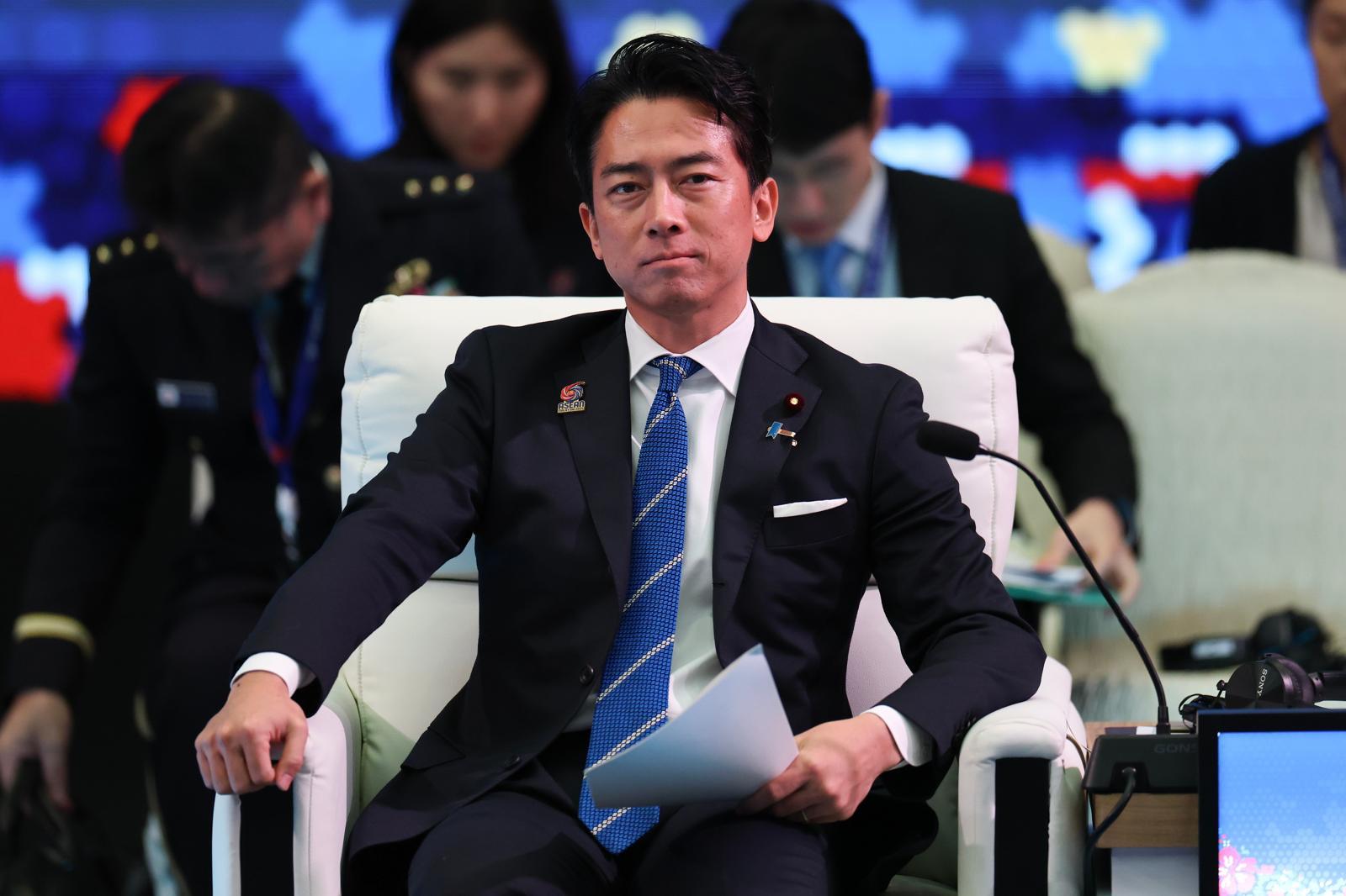 고이즈미 신지로 일본 방위상 [AP/뉴시스]