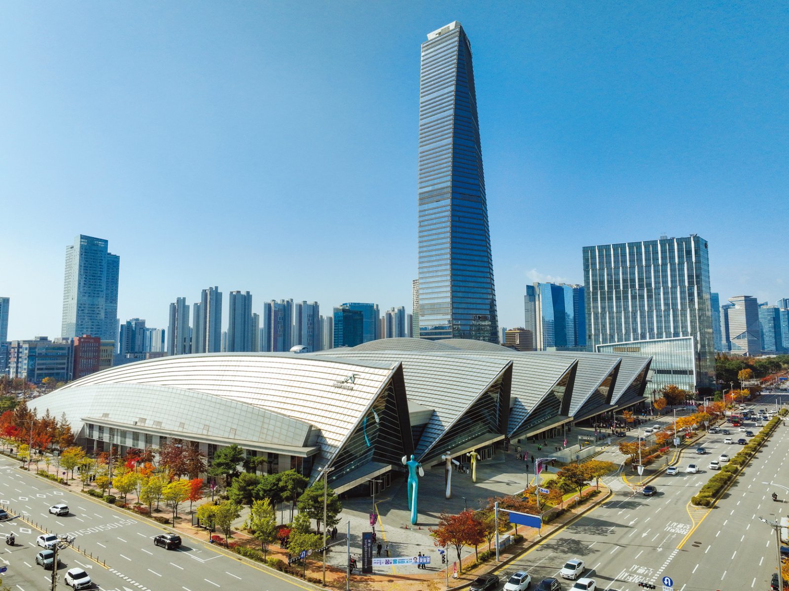 콘서트가 열렸던 인천 송도컨벤시아 전시홀.  국제위러브유운동본부 제공