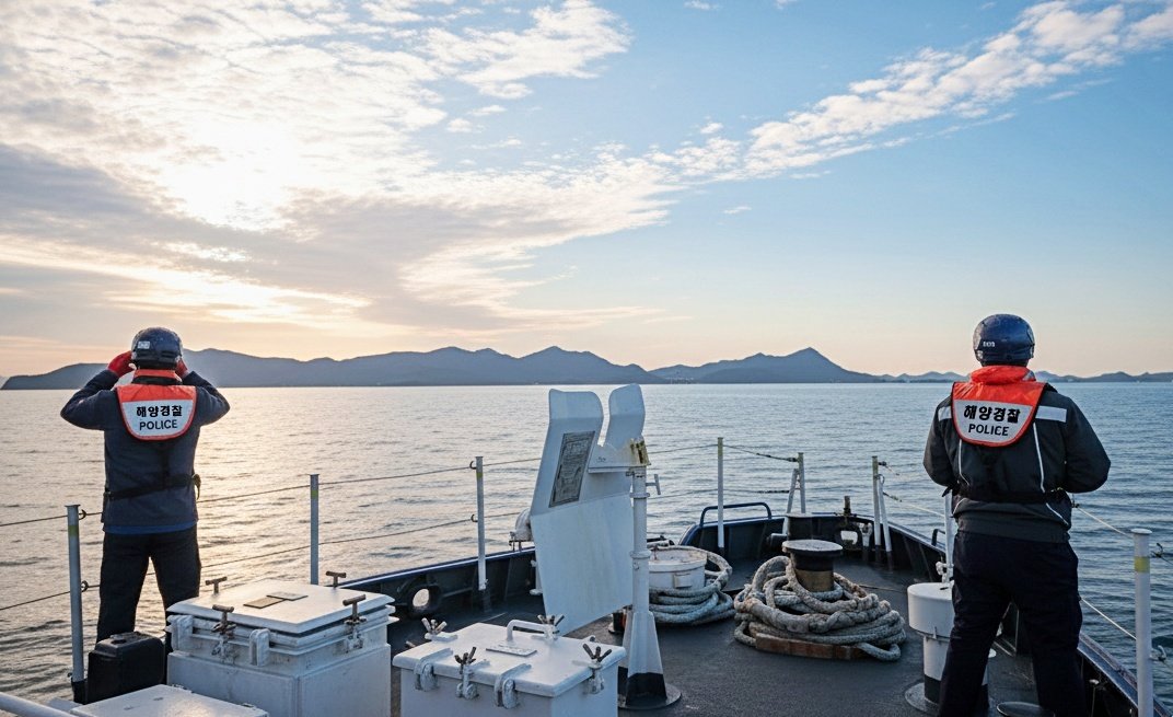실종자 수색에 나선 해경. 통영해경 제공
