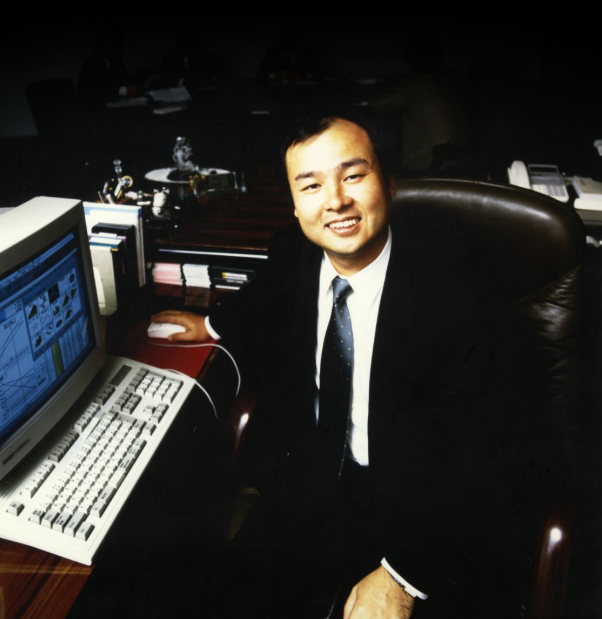 1981년 24세 나이에 소프트뱅크를 창업한 손정의 회장. 소프트뱅크그룹 제공